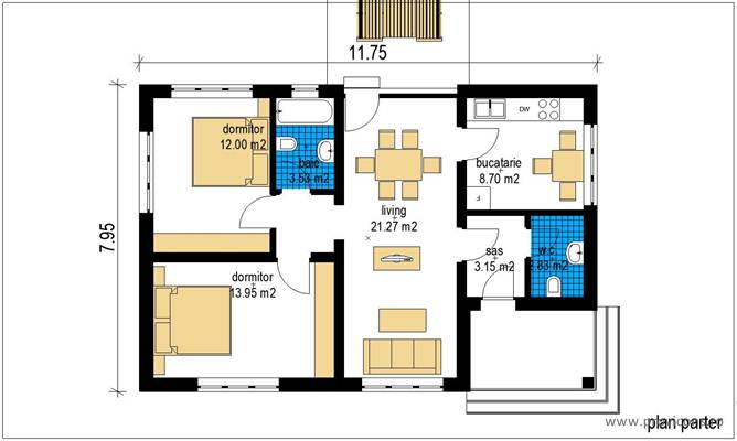 Plan-parter-model-de-casa-de-locuit-melisa