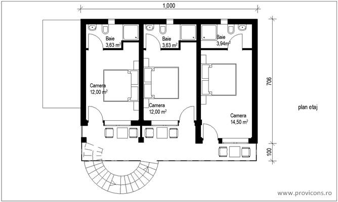 Plan-etaj-casa-din-lemn-maramures-hamilton