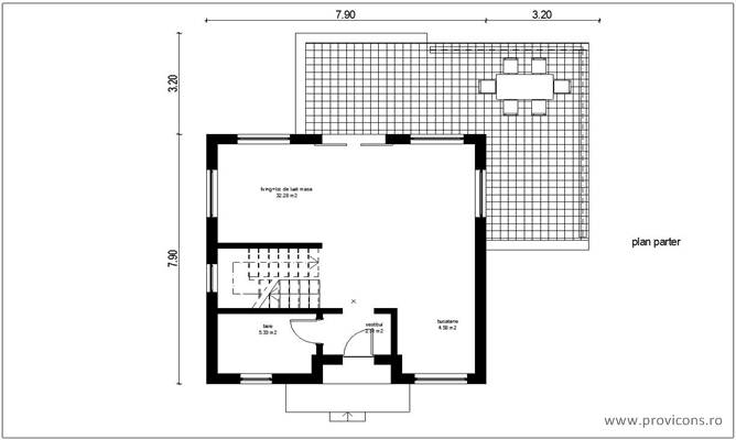 Plan-parter-casa-din-lemn-mures-gardenia2