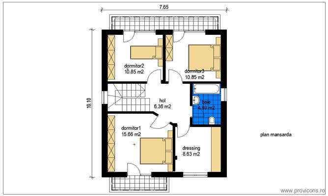 Plan-mansarda-casa-lemn-neamt-medeea