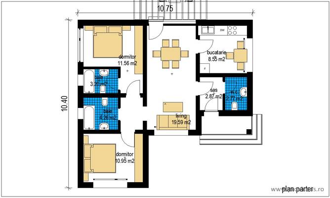 Plan-parter-casa-ieftina-giurgiu-sherman