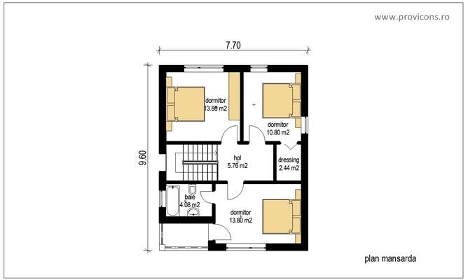 Plan-mansarda-casa-ieftina-mica-horia4