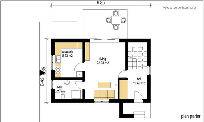 Plan-mansarda-casa-mica-cu-mansarda-si-terasa-izabela