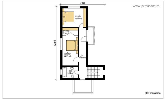 Plan-mansarda-proiect-casa-mica-safir2