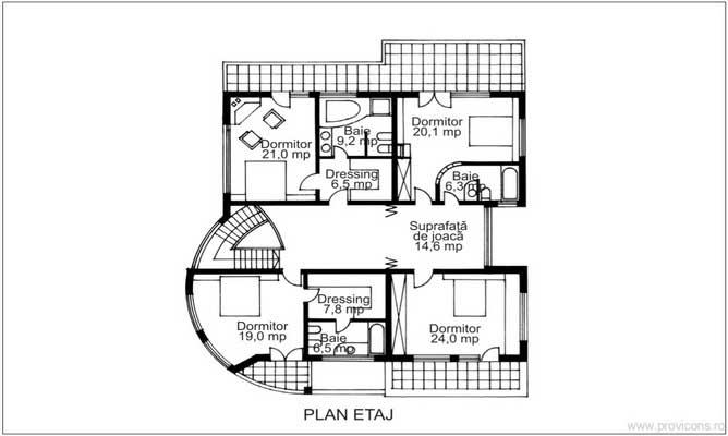 Plan-etaj-arhitectura-casa-moderna-aursulesei