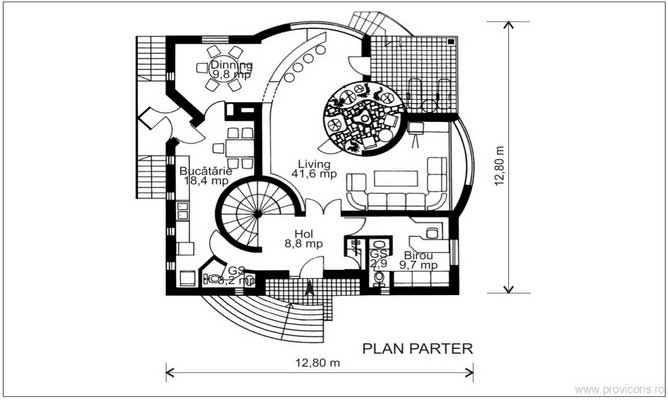 Plan-parter-arhitectura-casa-moderna-iulian