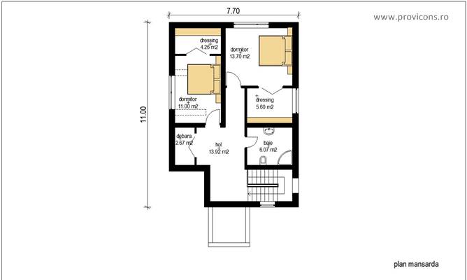 Plan-mansarda-casa-moderna-bucuresti-bogdana5