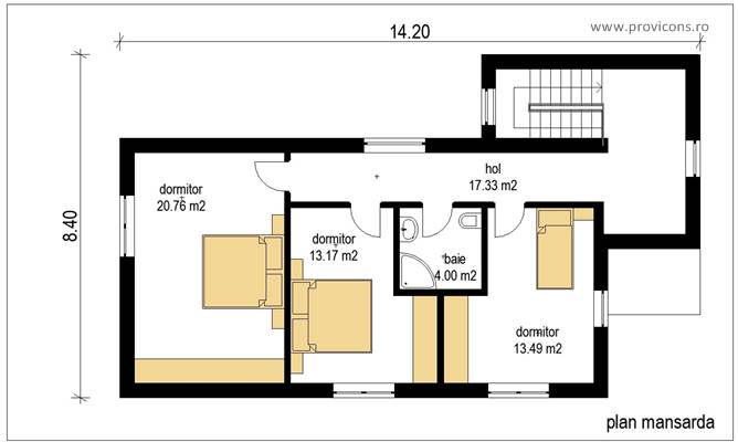 Plan-mansarda-fatade-casa-moderna-adella5