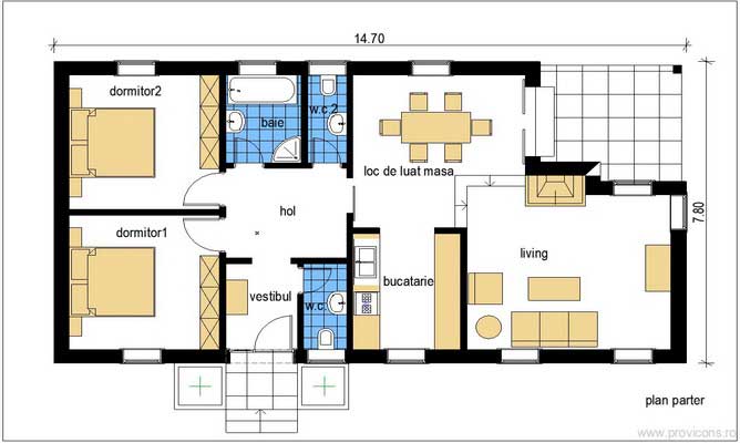 Plan-parter-model-de-casa-moderna-dinu