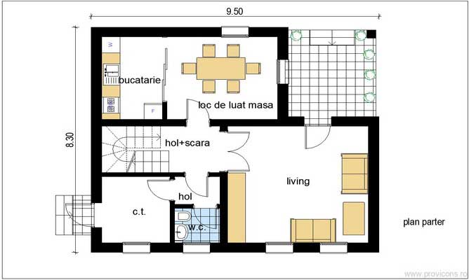 Plan-parter-model-de-casa-moderna-mihoc