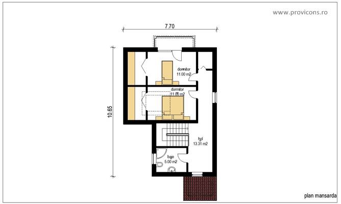 Plan-mansarda-proiect-casa-bacau-beverly5