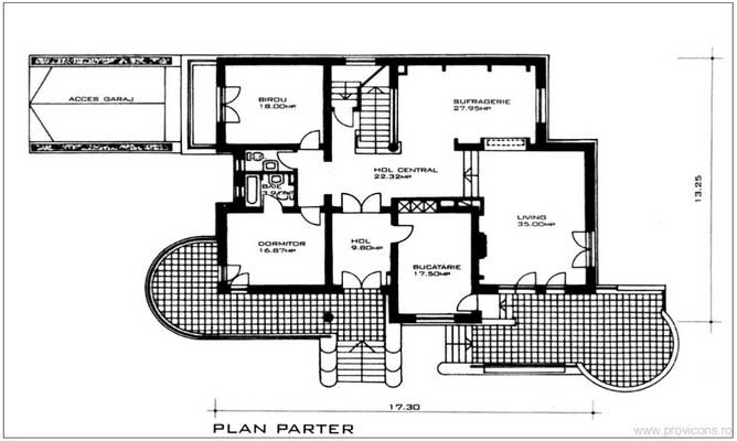 Plan-parter-proiect-casa-vila-moderna-laura