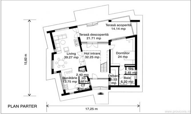 Plan-parter-proiect-de-casa-moderna-noua-geanina