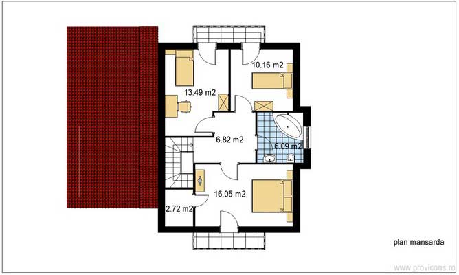 Plan-mansarda-casa-din-caramida-ofelia