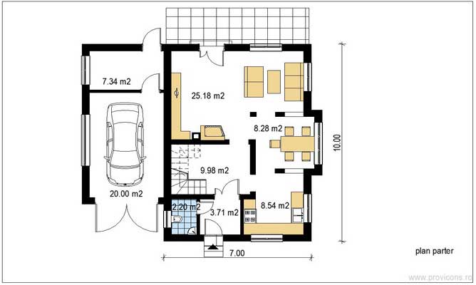 Plan-parter-casa-din-caramida-ofelia