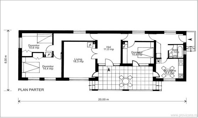 Plan-parter-casa-romaneasca-lacra