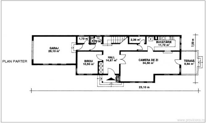 Plan-parter-casa-romaneasca-manole