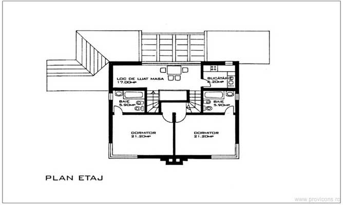 Plan-etaj-casa-romaneasca-octav