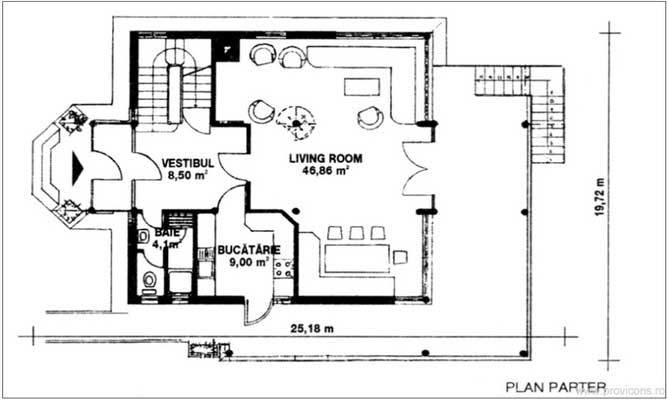 Plan-parter-casa-romaneasca-paul