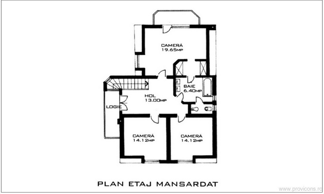 Plan-etaj-casa-romaneasca-vasile