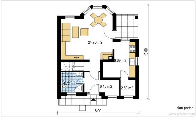 Plan-parter-model-de-casa-cu-mansarda-zamfir