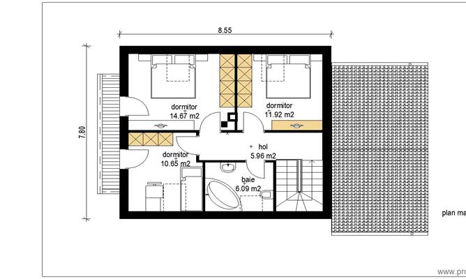 Plan-mansarda-casa-moderna-cu-mansarda-gratian